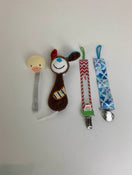 used BUNDLE Pacifier Clips