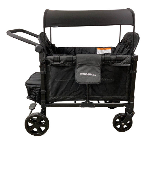 Shop Wonderfold W4 Elite Stroller Wagon, 2023, Volcanic Black at Goodbuygears