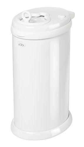 Shop Ubbi Diaper Pail, White at Goodbuygears