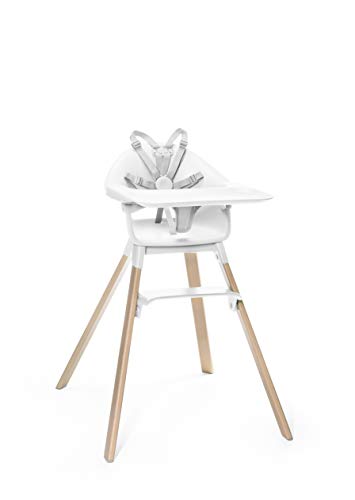Shop Stokke Clikk High Chair, White at Goodbuygears