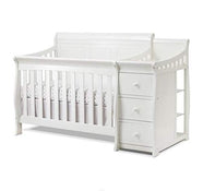 Shop Sorelle Princeton Elite Crib & Changer With Mattress, Espresso at Goodbuygears