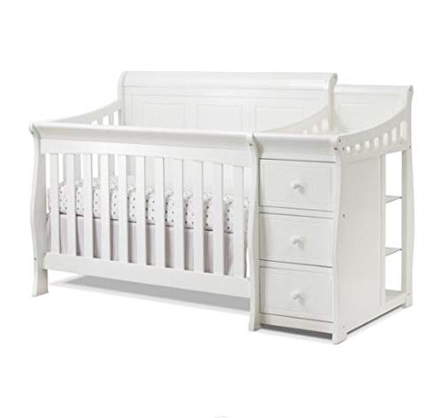 Shop Sorelle Princeton Elite Crib & Changer With Mattress, Espresso at Goodbuygears
