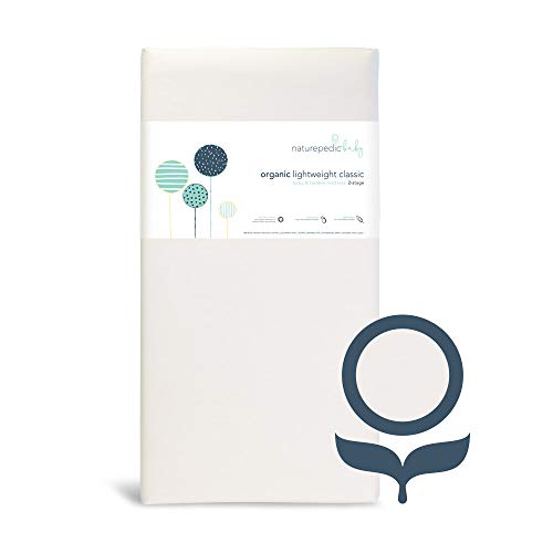 Shop Naturepedic Organic Lightweight Classic Crib 2-Stage Natural Mattress at Goodbuygears