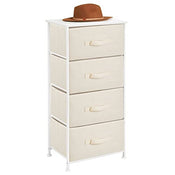 Shop mDesign Vertical Dresser Storage Tower With 4 Drawers at Goodbuygears