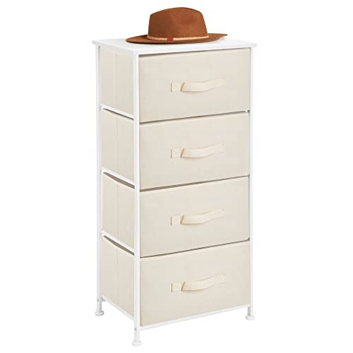 Shop mDesign Vertical Dresser Storage Tower With 4 Drawers at Goodbuygears