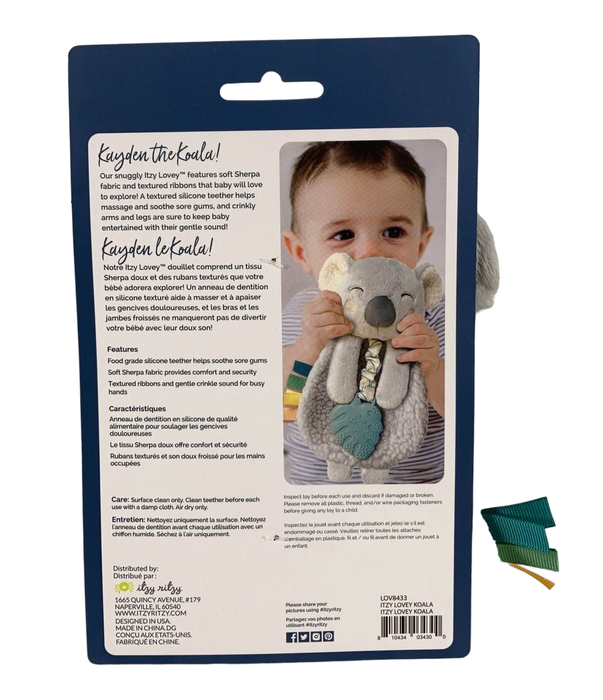 Shop Itzy Ritzy Bitzy Crinkle Toy, Koala at Goodbuygears