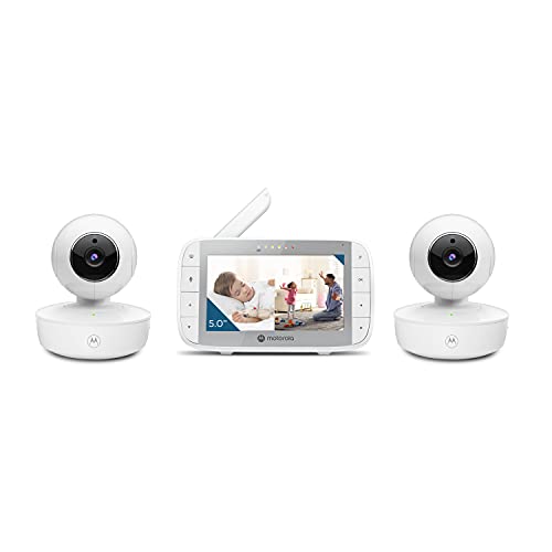 used Motorola VM36XL-2 5” Video Baby Monitor