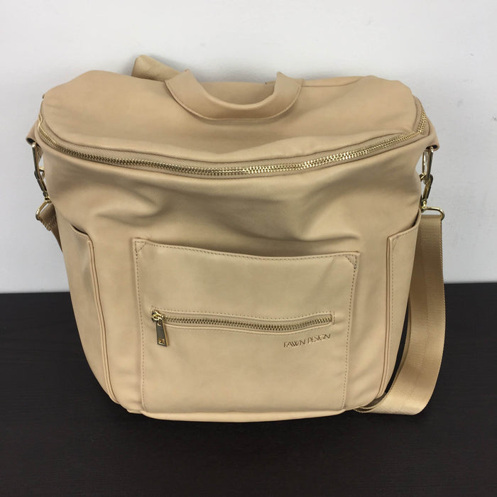 used Fawn Design The Original Diaper Bag, Stone