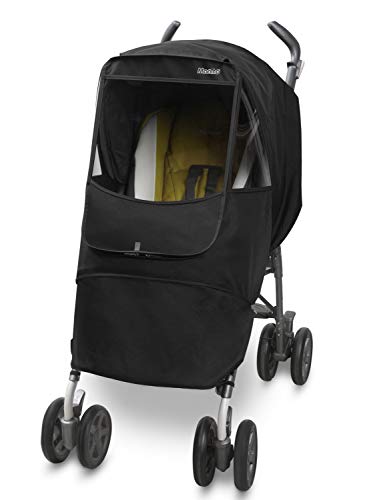 Shop Manito Melange Alpha Stroller Weather Shield, Blue at Goodbuygears