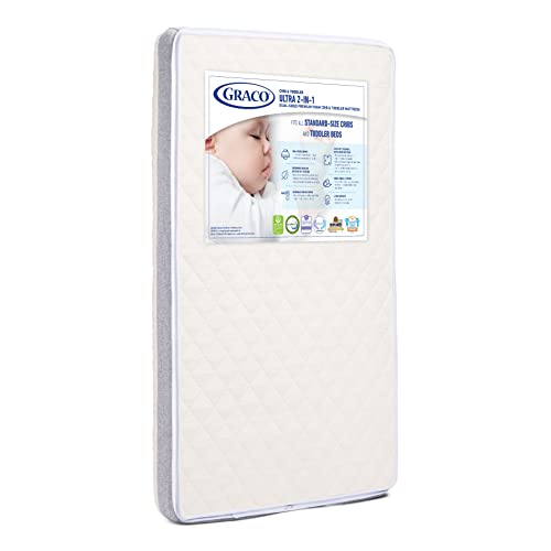 Shop Graco Ultra 2-in-1 Premium Dual Sided Crib Mattress at Goodbuygears