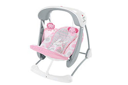 used Fisher Price Space Saver Swing and Seat