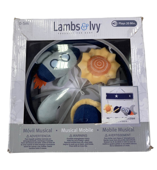 Shop Lambs & Ivy Musical Crib Mobile, Milky Way at Goodbuygears