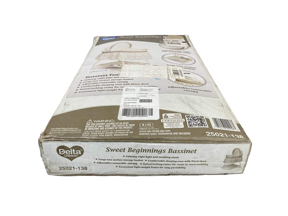 Shop Delta Children Sweet Beginnings Bassinet at Goodbuygears