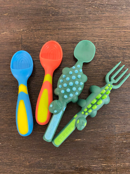 used BUNDLE Toddler Utensils
