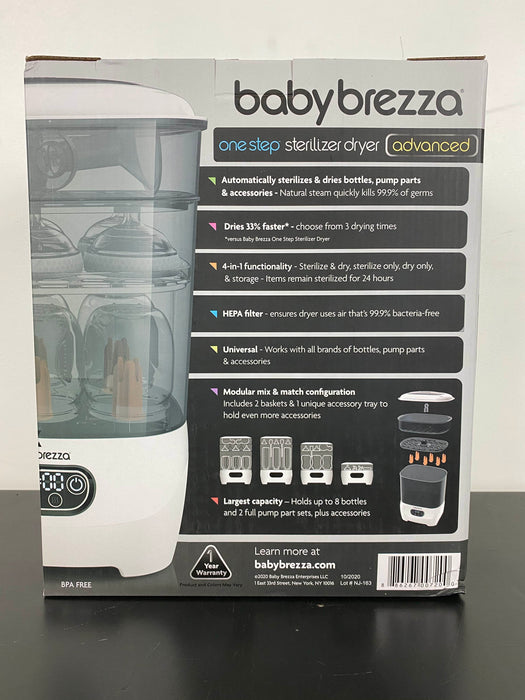 secondhand Baby Brezza Sterilizer And Dryer Advanced