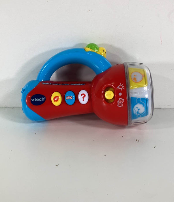 secondhand VTech Spin & Learn Color Flashlight