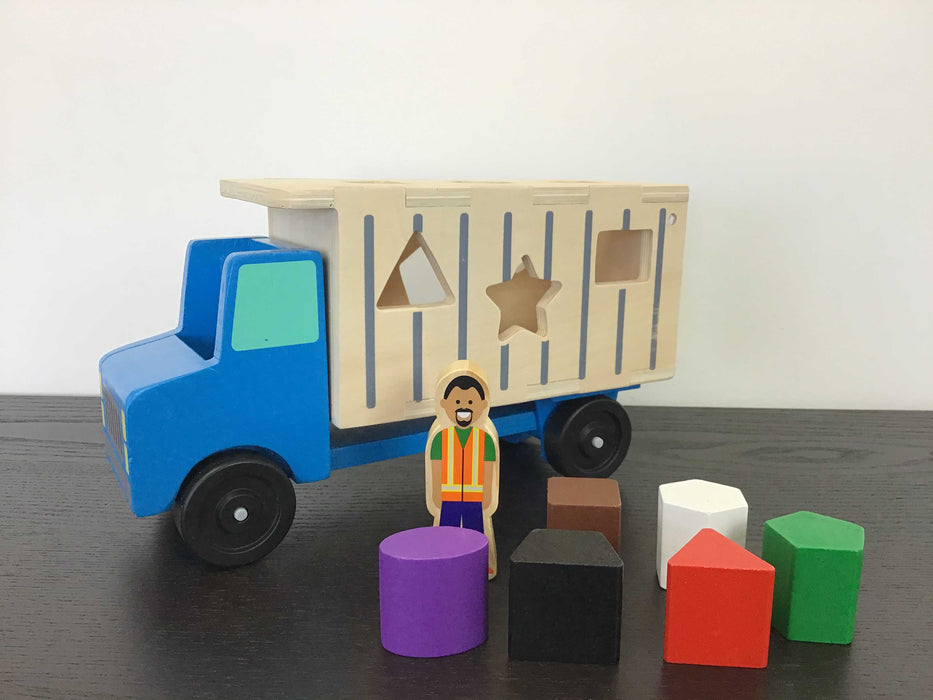 used Melissa & Doug Shape Sorting Dump Truck