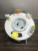 secondhand Skip Hop Explore and More Baby's View 3-Stage Activity Center, Silver Cloud