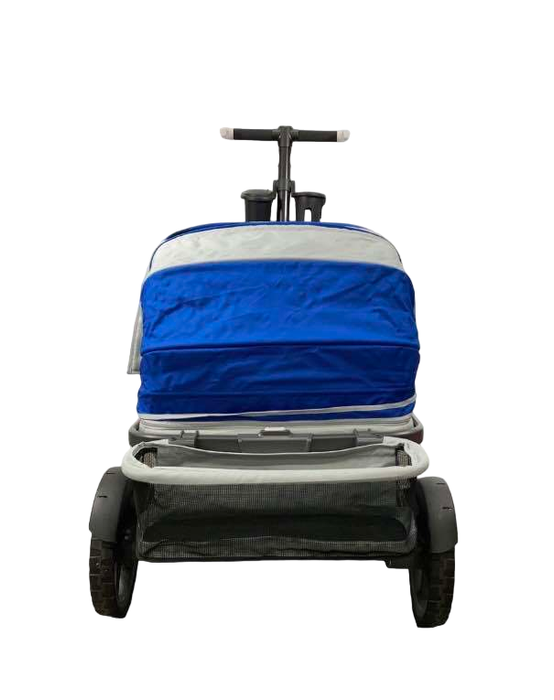 Shop Gladly Family Anthem4 Classic 4 Seater All Terrain Wagon Stroller, Electric Silver at Goodbuygears