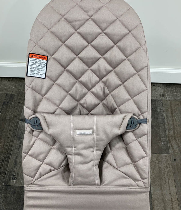 Shop BabyBjorn Bouncer Bliss, Sand Gray, Cotton, 2021 at Goodbuygears