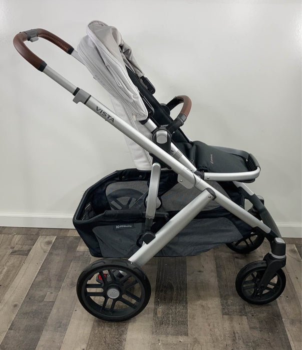 Shop UPPAbaby VISTA V2 Stroller, 2021, Bryce (White Marl) at Goodbuygears