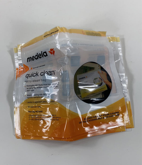 used Medela Quick Clean Micro Steam Bags