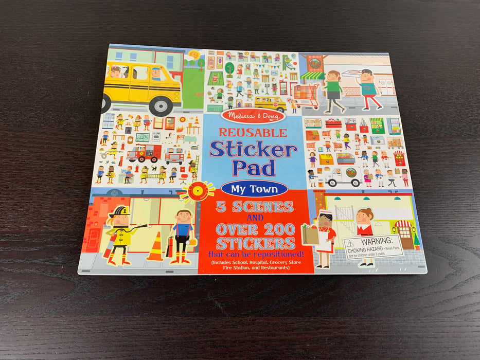 used Melissa & Doug Reusable Sticker Book
