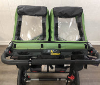 Shop BOB Revolution Duallie Stroller, 2015, Green, Pro at Goodbuygears