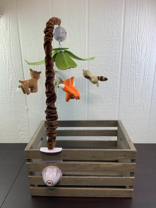 Shop Lambs & Ivy Echo Beige Woodland Animals Musical Crib Mobile at Goodbuygears
