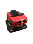 used Bright Starts Ways To Play 4-In-1 Baby Activity Walker, Ford Mustang Red
