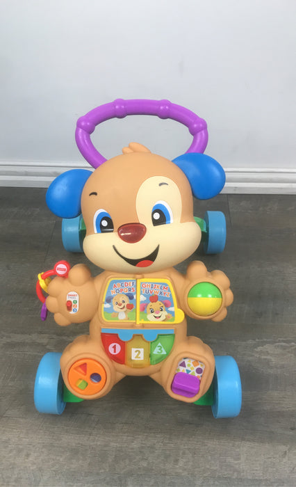 used Fisher Price Laugh & Learn Smart Stages Learn With Puppy Walker