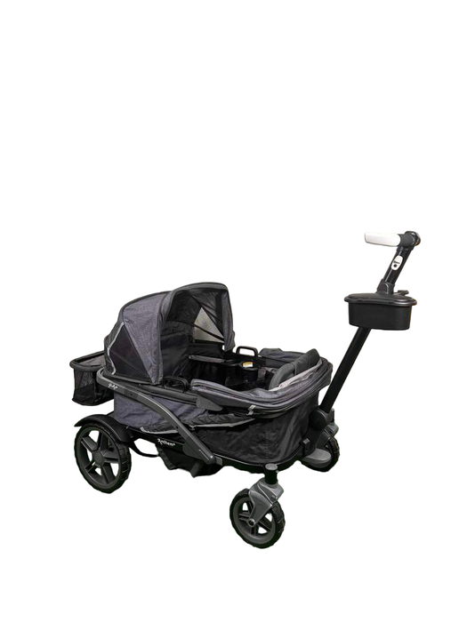 Shop Gladly Family Anthem4 Classic 4 Seater All Terrain Wagon Stroller, Special Edition Graphite at Goodbuygears