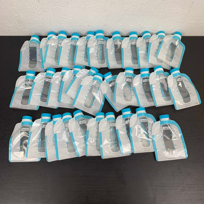 used Kiinde Twist Pouches, 6oz