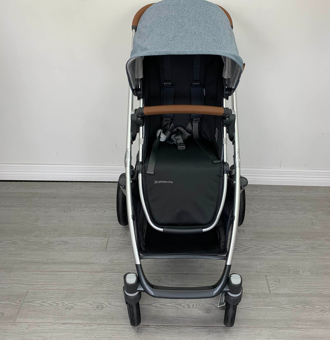 Shop UPPAbaby VISTA V2 Stroller, Gregory (Blue Melange) at Goodbuygears