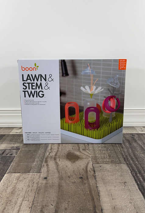 Shop Boon Lawn Countertop Drying Rack With Stem And Twig at Goodbuygears