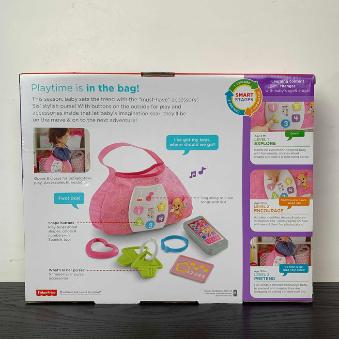 secondhand Fisher Price Laugh & Learn Smart Purse