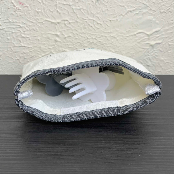 secondhand Grabease Ergonomic Utensil Set With To-Go Pouch