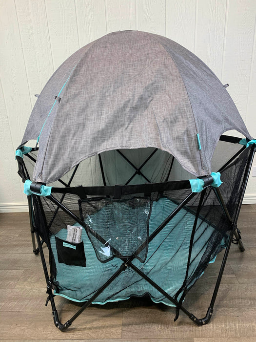 used Summer Infant Pop 'N Play Portable Playard With Canopy