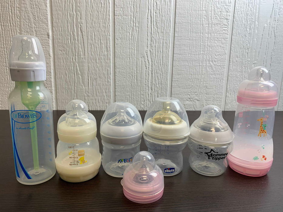 used BUNDLE Baby Bottles