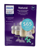 used Philips Avent Natural Baby Bottle Newborn Starter Gift Set, Clear