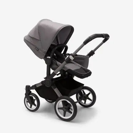 Shop Bugaboo Donkey 5 Stroller, 2021, Grey Melange at Goodbuygears