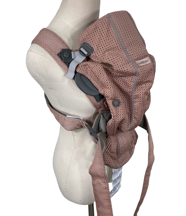 Shop BabyBjorn Baby Carrier Mini, Dusty Pink 3D Mesh at Goodbuygears