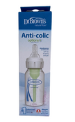 Shop Dr. Brown's Anti-Colic Narrow Bottle, Options+, Clear, 4 oz/120 ml, Level 1 Nipple (0 months+) at Goodbuygears