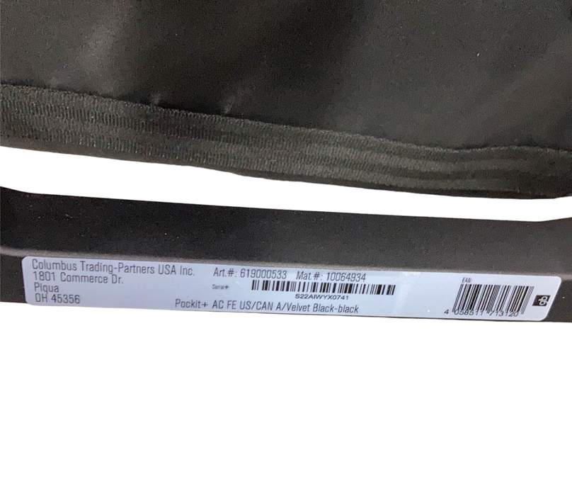 Shop gb Pockit+ All City Stroller, 2023, Velvet Black at Goodbuygears