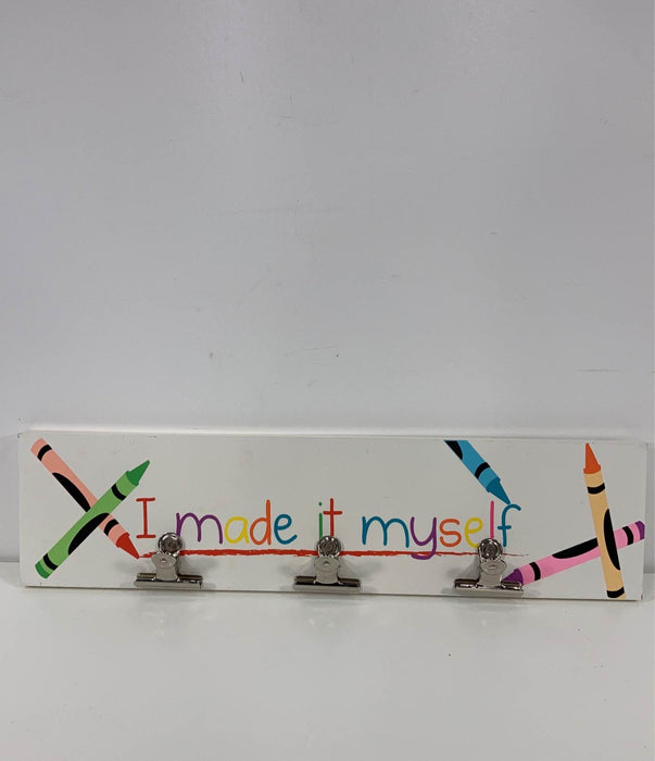 used Wall Decor With Hooks- I Made It Myself
