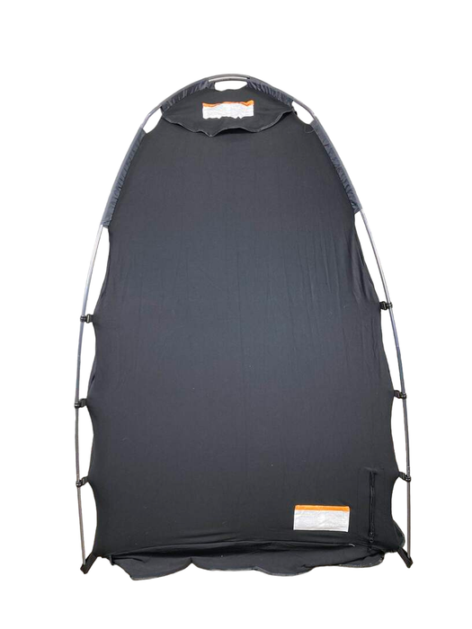 Shop SlumberPod 3.0 Sleep Canopy with Fan, Black with Gray Accents at Goodbuygears