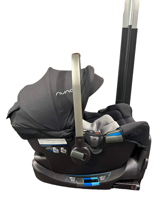 Shop Nuna PIPA rx Infant Car Seat with RELX Base, 2020, Caviar at Goodbuygears