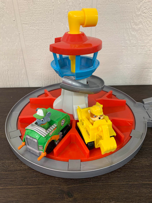secondhand Paw Patrol Launch N Roll Lookout Tower Track Set