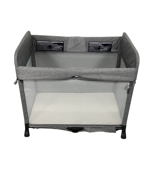 used Bugaboo Stardust Playard, Grey Melange