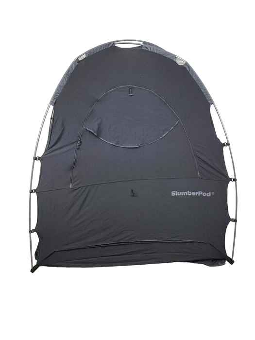 Shop SlumberPod 3.0 Sleep Canopy with Fan, Black with Gray Accents at Goodbuygears